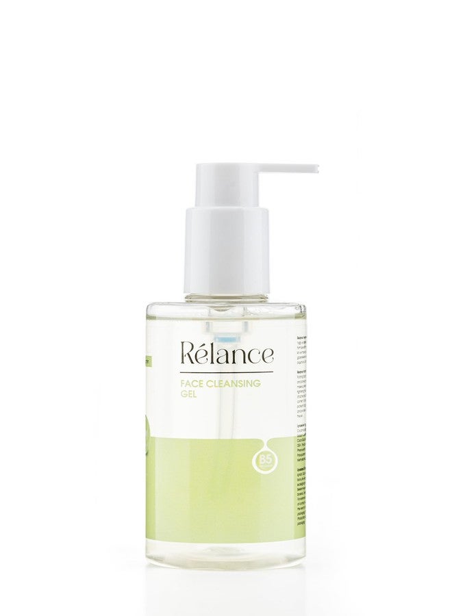 Relance Vegan Face Cleansing Gel with Provitamin B5, GMP Certified, Clear, 200ml - Image 1